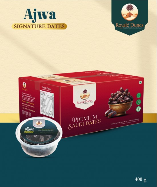 Ajwa Signature 400 gm WITH MASTERCARTOON (24 Packs)