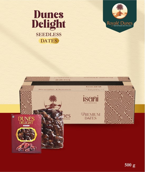 Royale Delight dunes With Seedless 500 gm WITH MASTER CARTOON