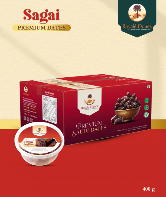 Sagai Premium 400 gm WITH MASTERCARTOON (Pack 24)