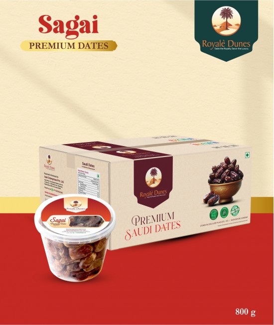 Sagai Premium 800 gm WITH MASTERCARTOON (Pack 12)