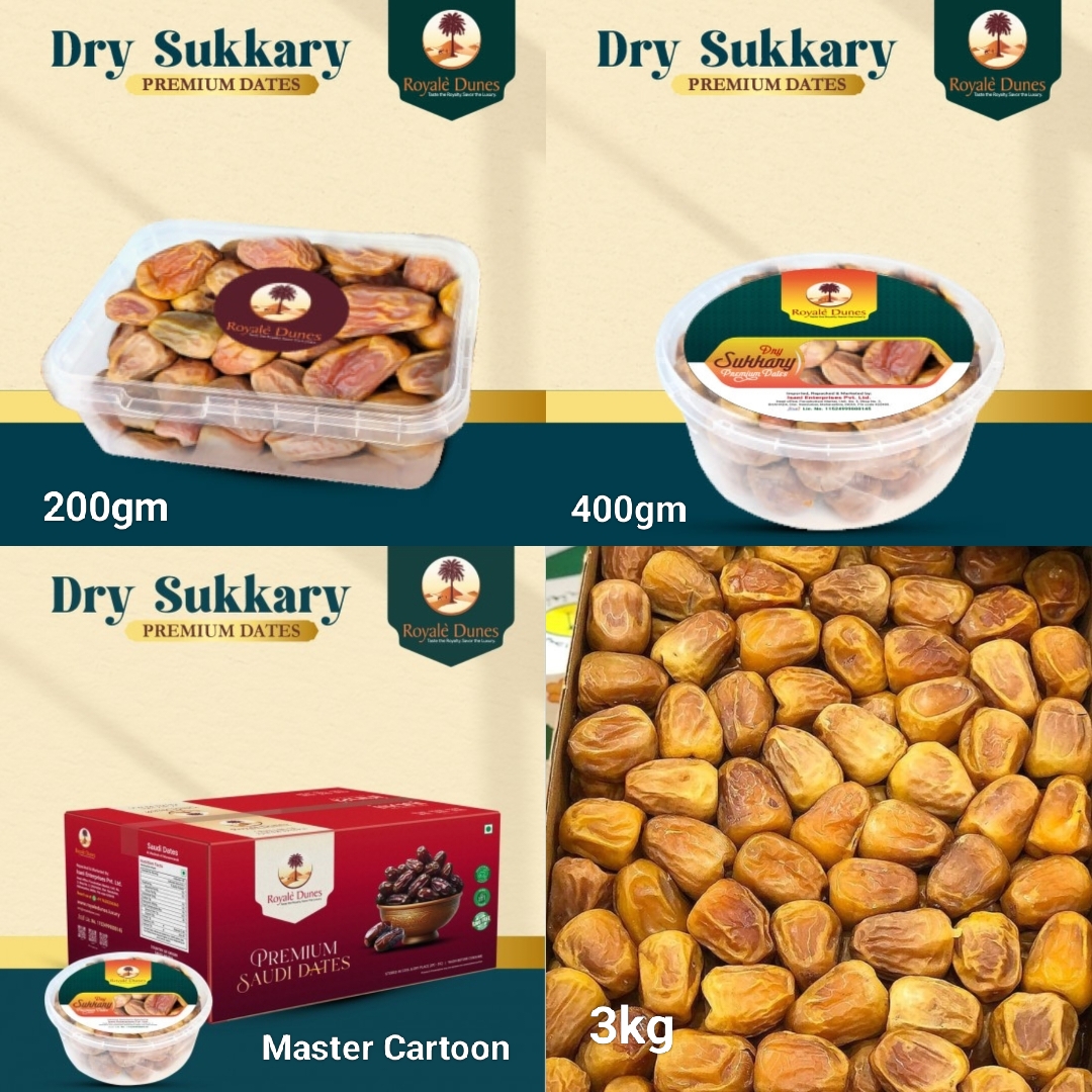 Sukkary Dry Dates – Royale Dunes Bulk B2B Packaging